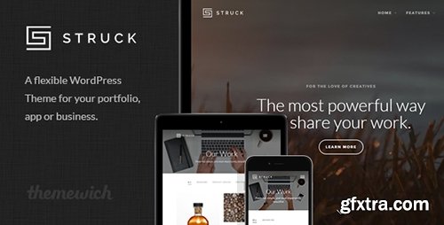 ThemeForest - Struck v1.0.1 - A Responsive Creative WordPress Theme - 10859839