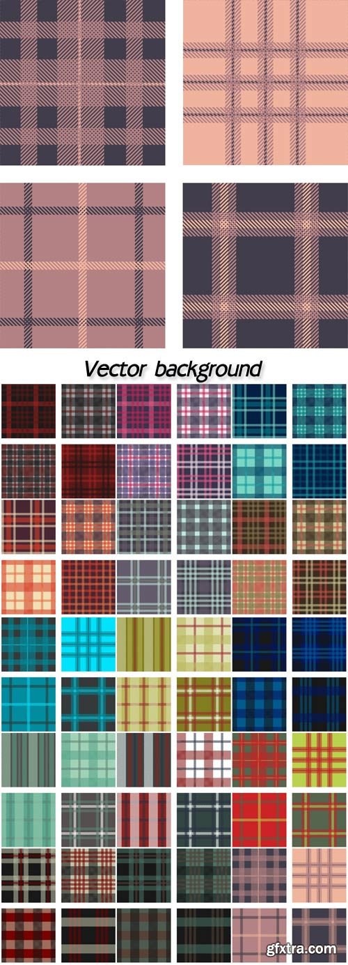 Vector color backgrounds in checkered