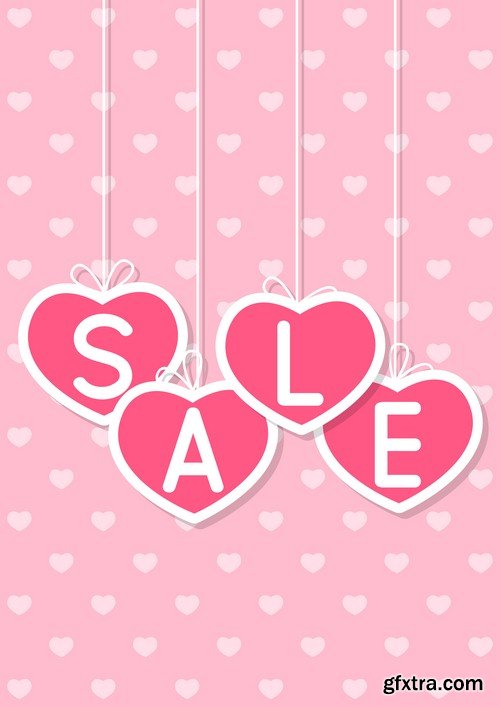 Valentine's Day backgrounds sales