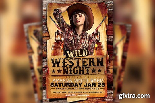 CM - Wild Western Night Flyer 494097