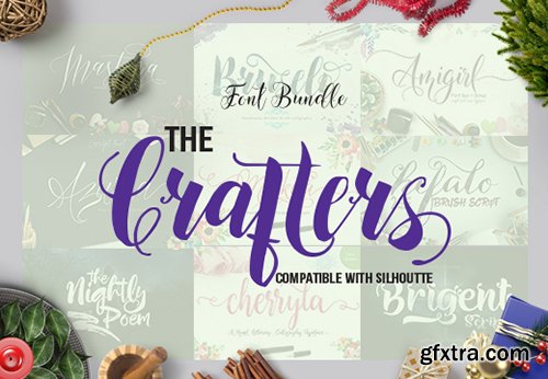 The Crafters Font Bundle