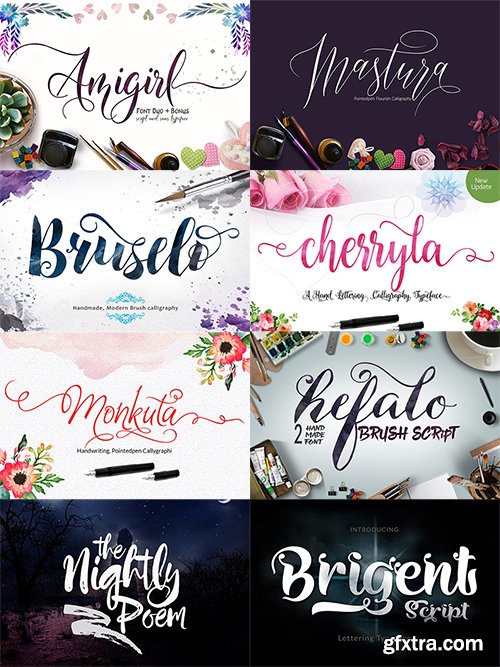 The Crafters Font Bundle