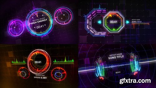 Videohive Techno Music Visualizer 13444004