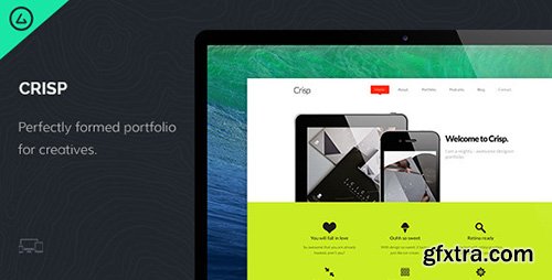 ThemeForest - Crisp v1.0.1 - Creative Designer Portfolio - 3253860