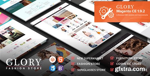 ThemeForest - Glory v1.0.1 - Magento Theme Multi-Styles Mobile Friendly - 10564197