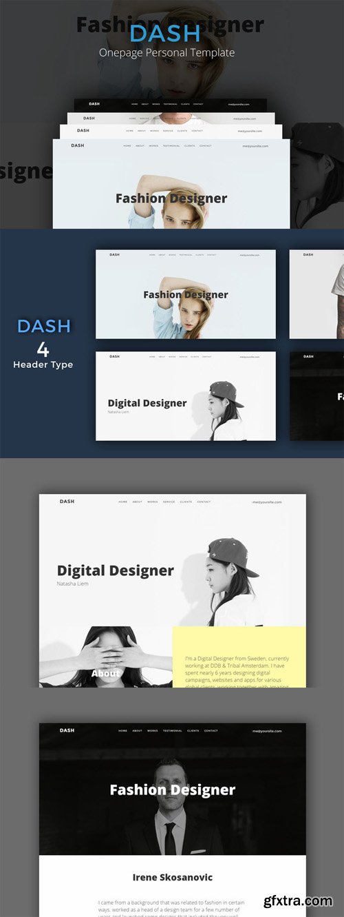 CM - Dash - Onepage Personal (Sale) 432172