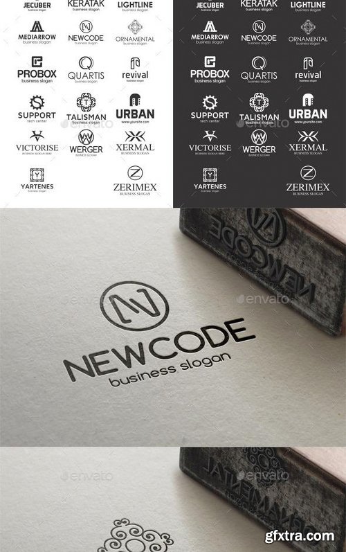 Graphicriver Letter Logos Pack 13202689