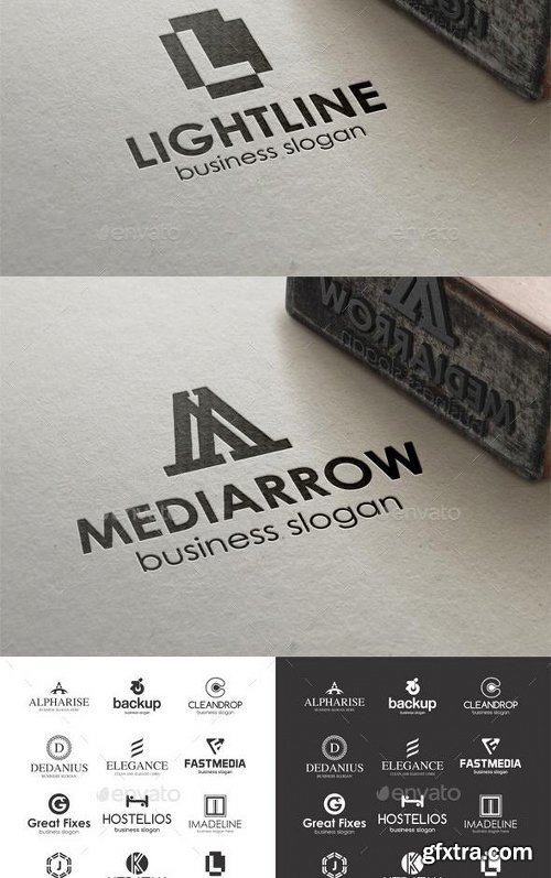 Graphicriver Letter Logos Pack 13202689