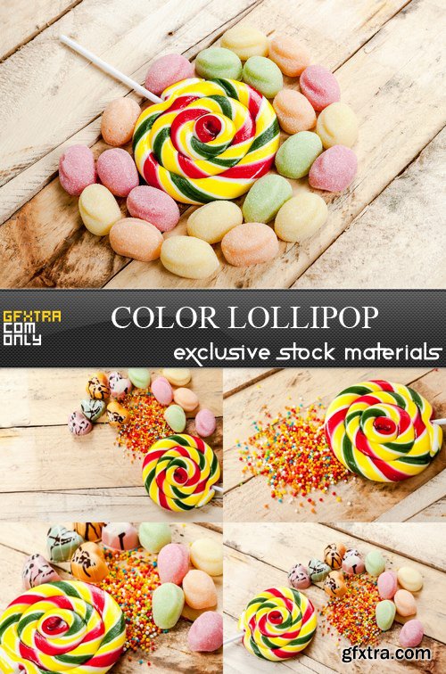 Color Lollipop - 5 UHQ JPEG