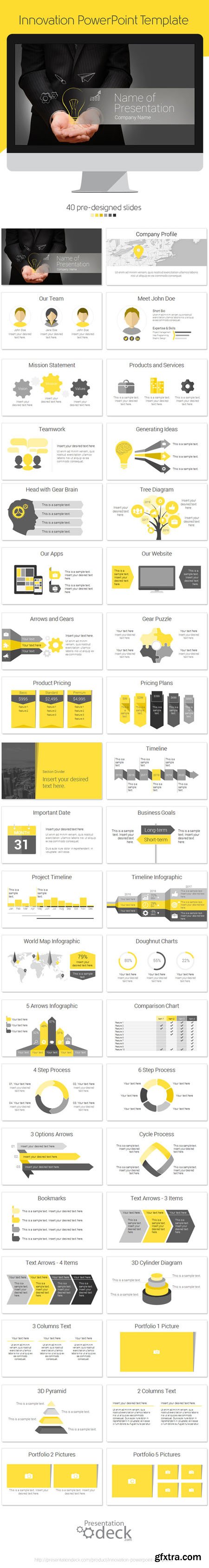 CM - Innovation PowerPoint Template 494159