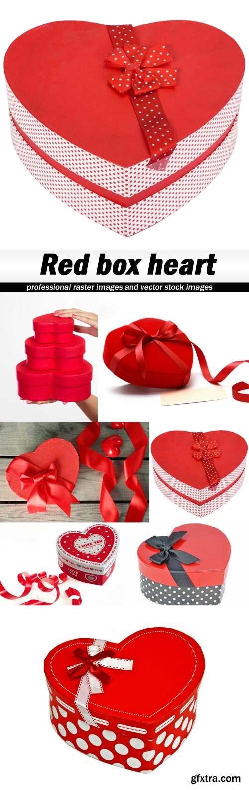 Red box heart