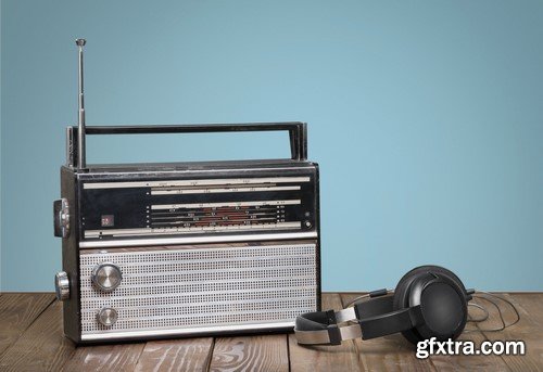 Retro Stereo Cassette Player - 10x JPEGs