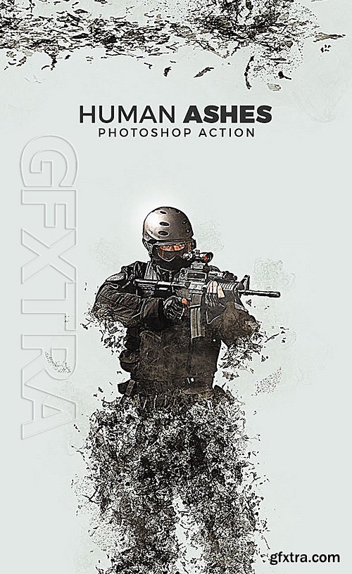 GraphicRiver - Human Ashes Photoshop Action 14311253