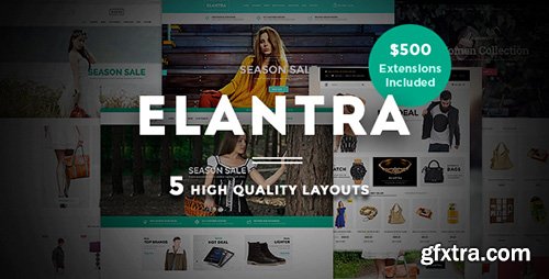 ThemeForest - Elantra - Advanced Responsive Magento Theme (Update: 10 November 15) - 13357091