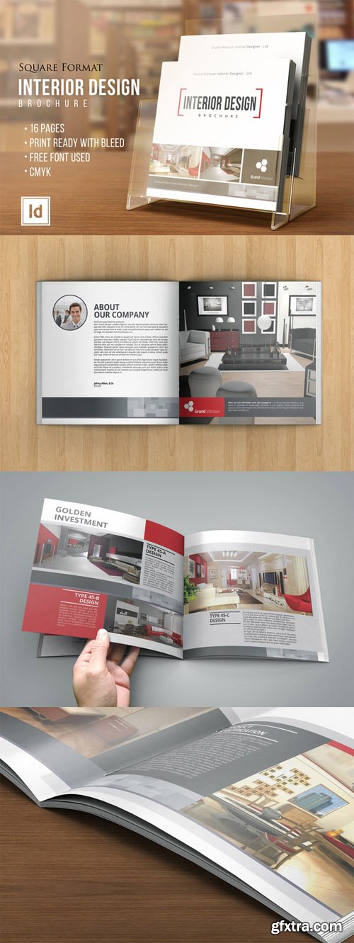 CM - INTERIOR DESIGN Square Brochure 109336