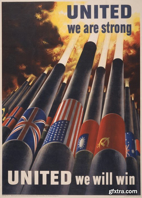 War Propaganda Posters - 10x JPEGs