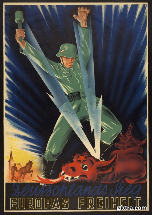 War Propaganda Posters - 10x JPEGs