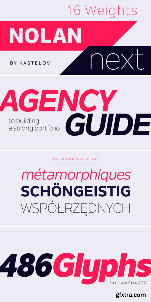 Nolan Next Font Family