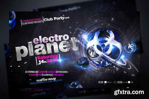 CM - Electro Planet Flyer Template 495698