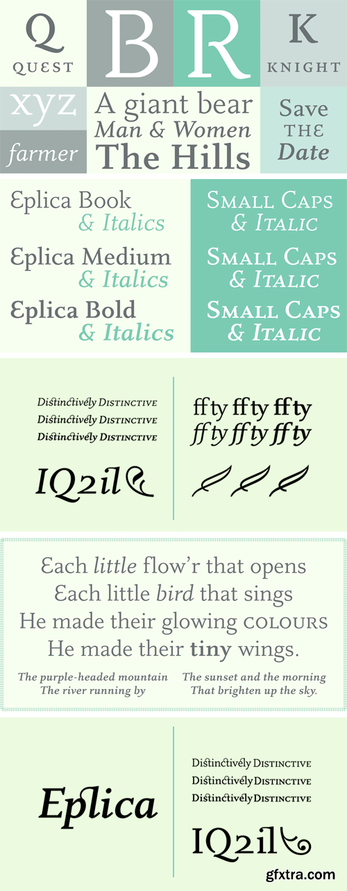 Eplica Font Family