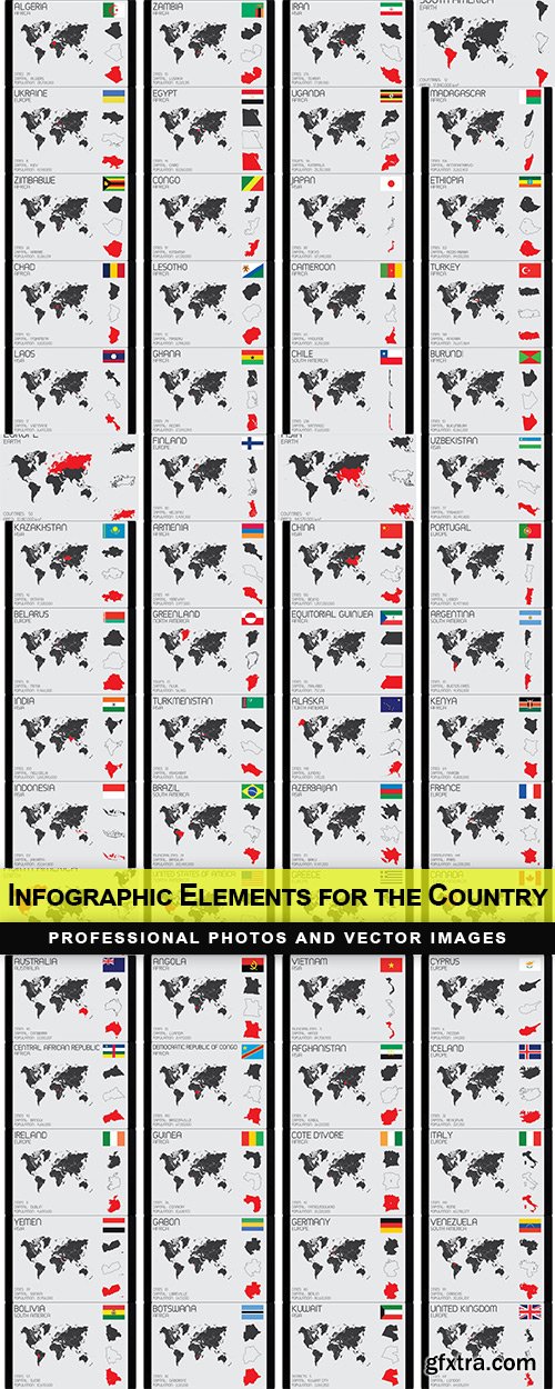 Infographic Elements for the Country