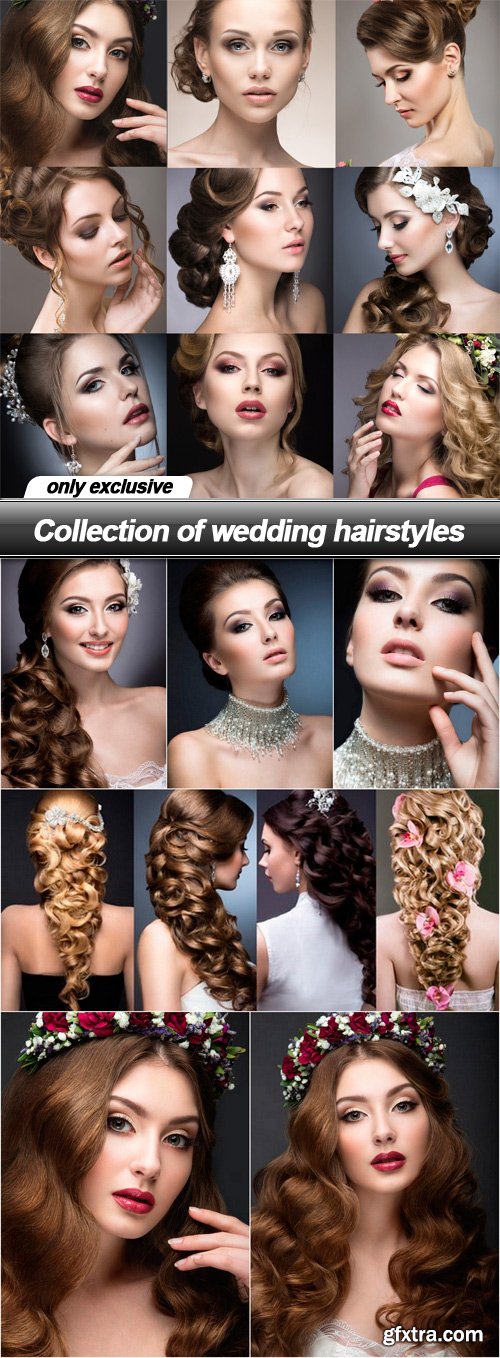 Collection of wedding hairstyles - 7 UHQ JPEG