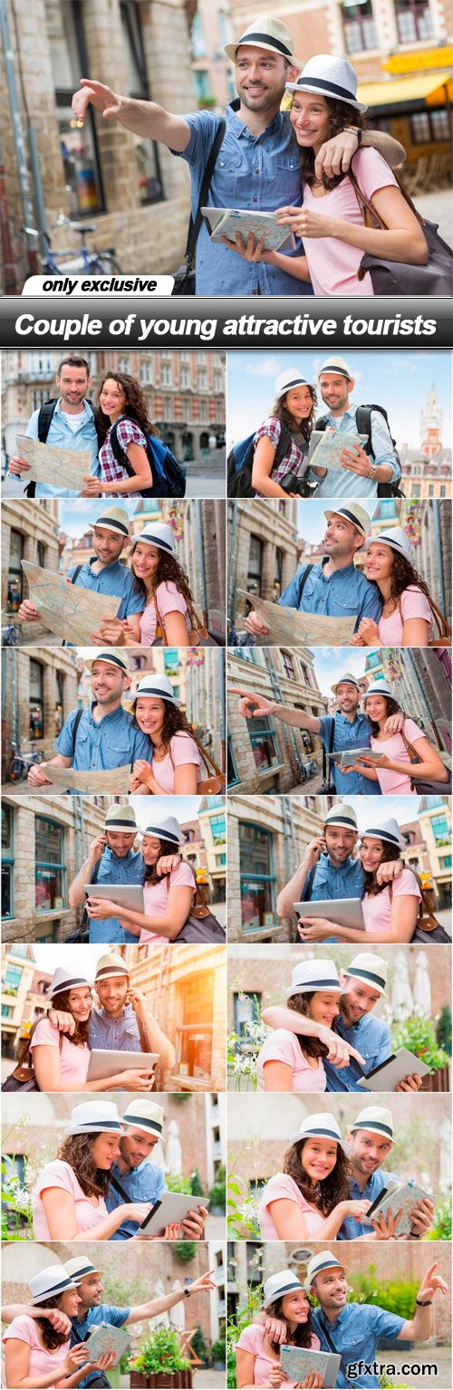 Couple of young attractive tourists - 15 UHQ JPEG