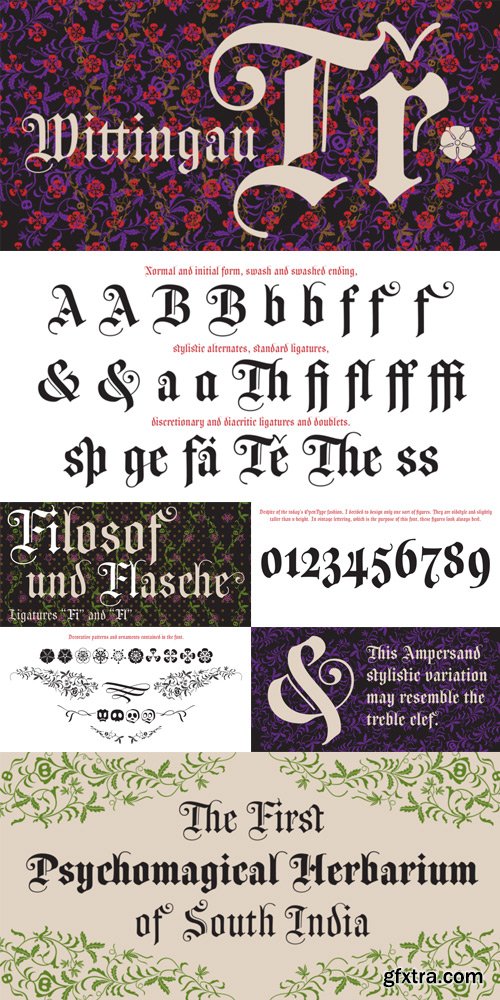 Wittingau Font Family $100