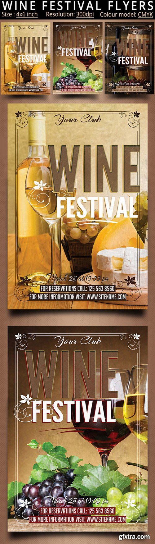 CM - Wine Festival Flyers 417498