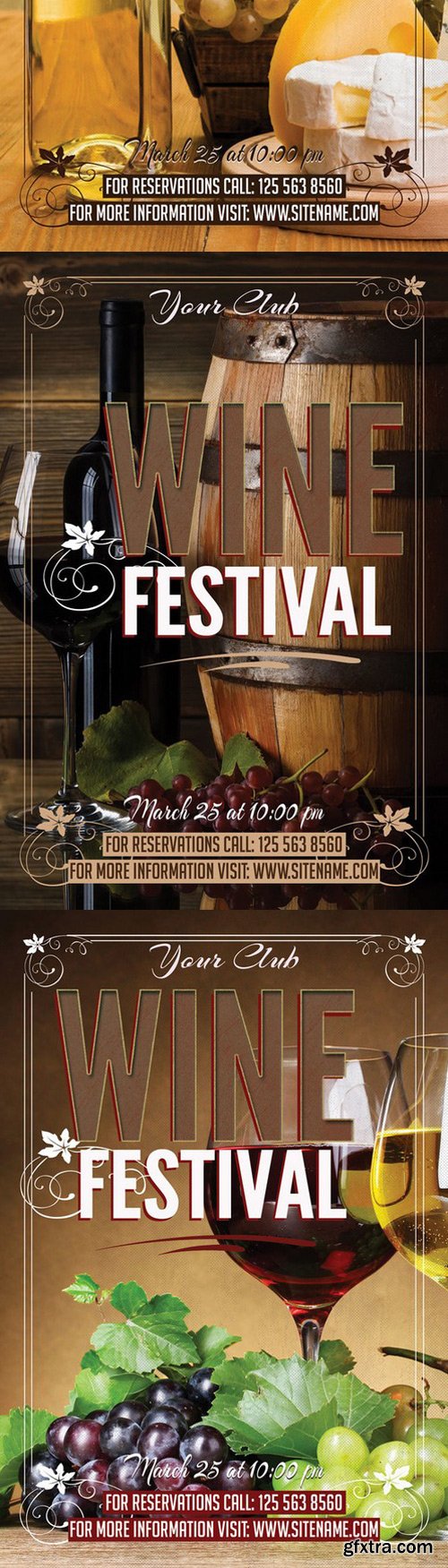 CM - Wine Festival Flyers 417498