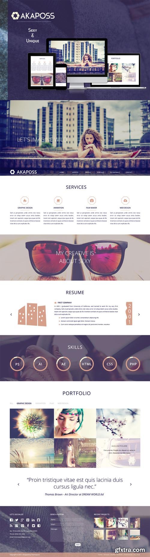 CM - Akaposs | Responsive template 52063