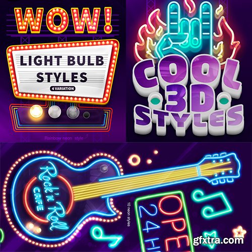 Graphicriver Signage Light Maker Bundle 13528253