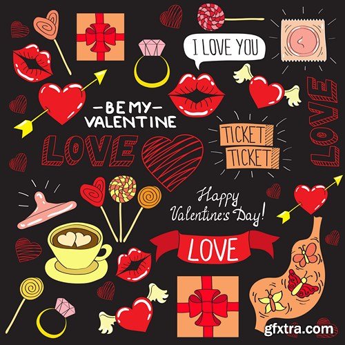 St. Valentine's Day - 12xEPS, AI