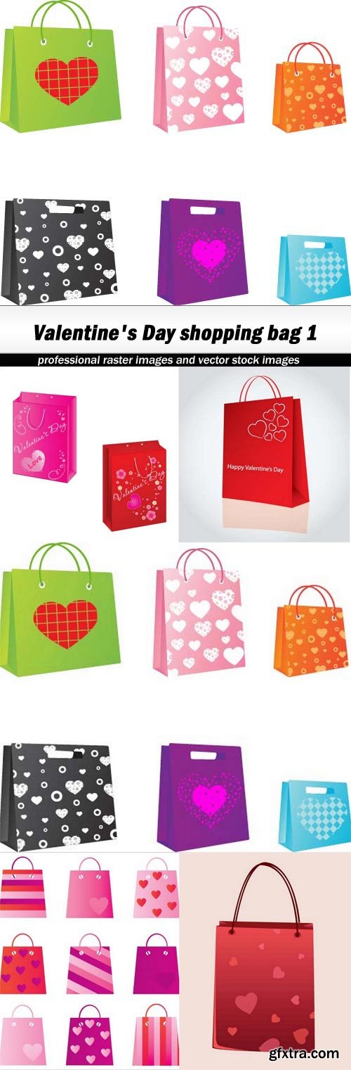 Valentine's Day shopping bag 1