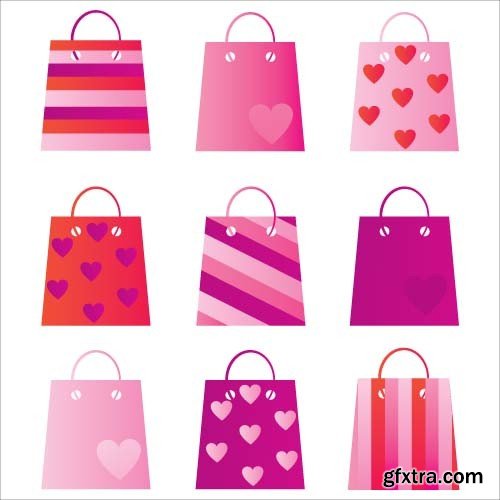 Valentine's Day shopping bag 1