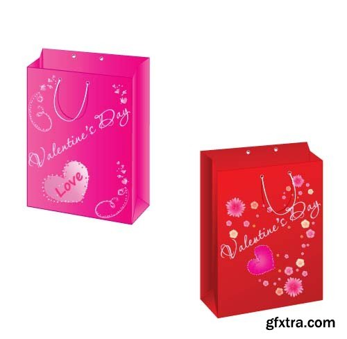 Valentine's Day shopping bag 1