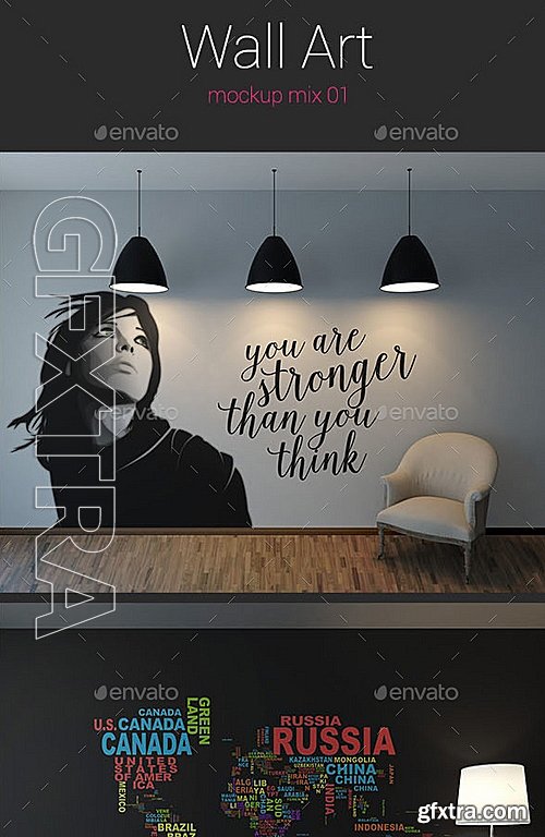 GraphicRiver - Wall Art Mockup 13047249