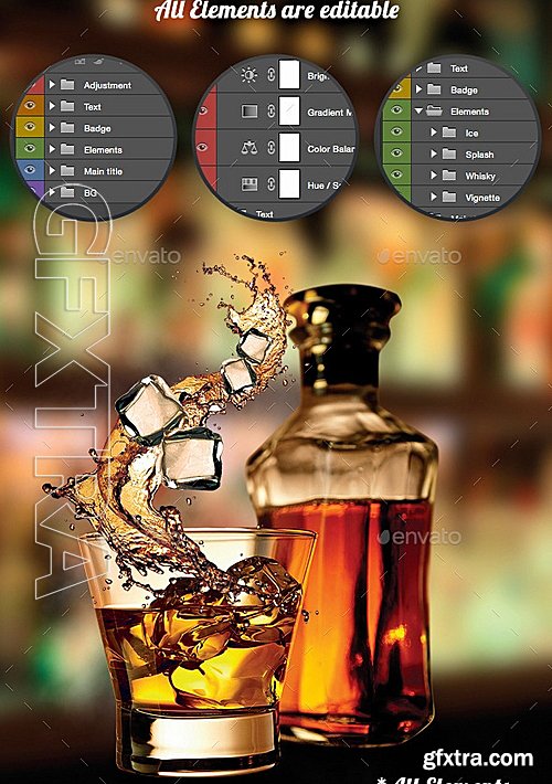 GraphicRiver - Whiskey Night Flyer Template 8937625