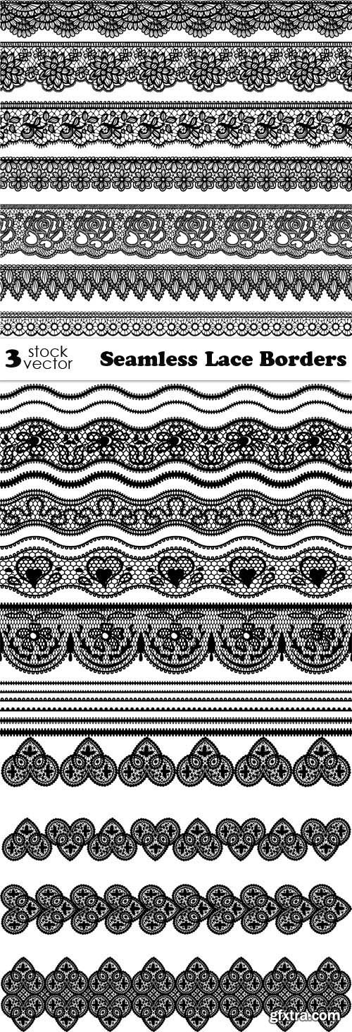 Vectors - Seamless Lace Borders