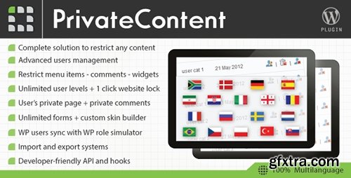 CodeCanyon - PrivateContent v5.055 - Multilevel Content Plugin - 1467885