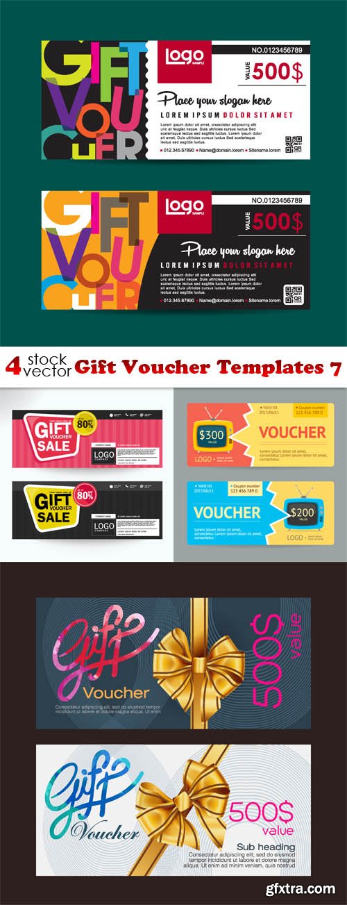 Vectors - Gift Voucher Templates 7