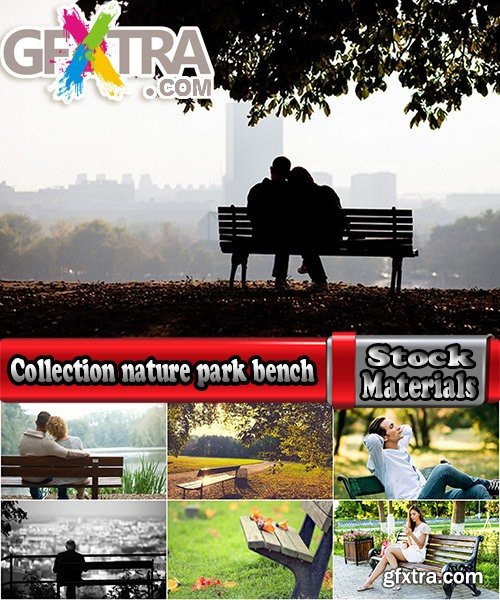 Collection nature park bench a little shop landscape 25 HQ Jpeg