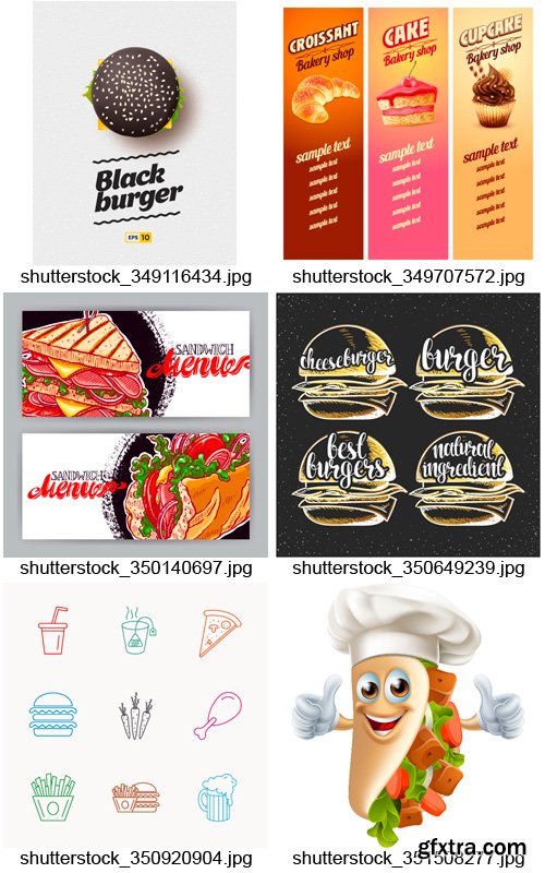 Amazing SS - Fast Food Design, 25xEPS