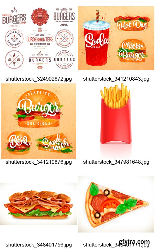 Amazing SS - Fast Food Design, 25xEPS