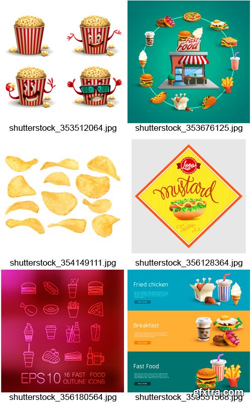 Amazing SS - Fast Food Design, 25xEPS