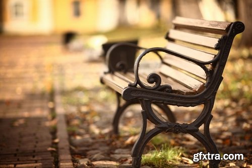 Collection nature park bench a little shop landscape 25 HQ Jpeg