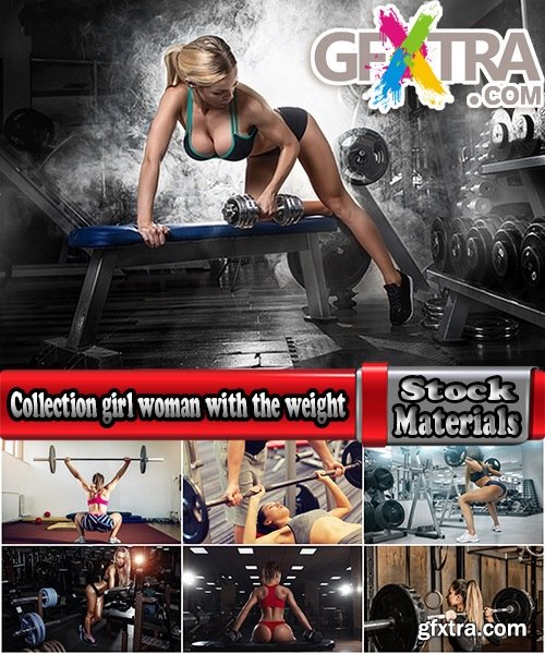 Collection girl woman with the weight training in the gym 25 HQ Jpeg