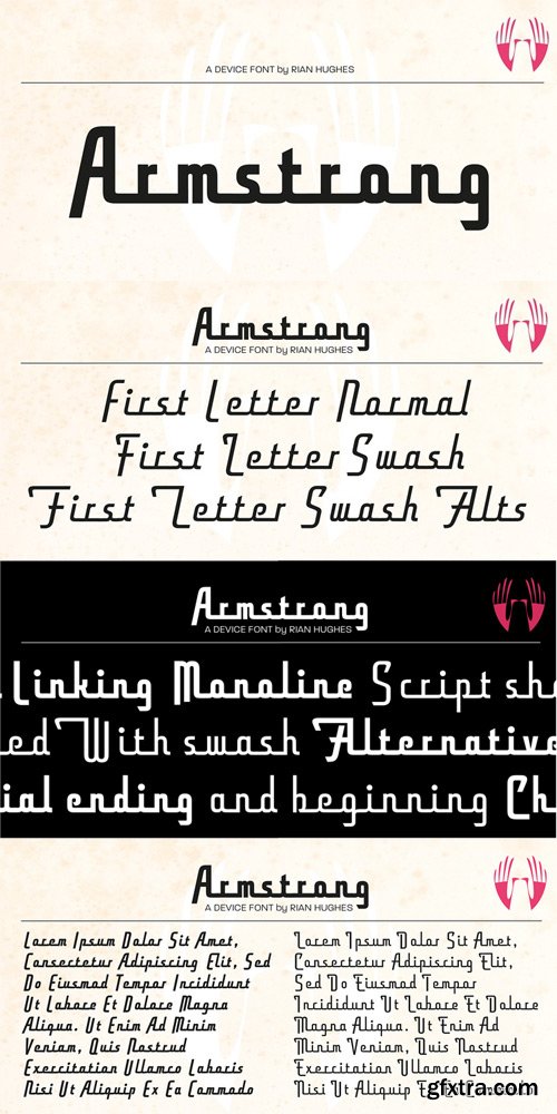 Armstrong Font Family $244