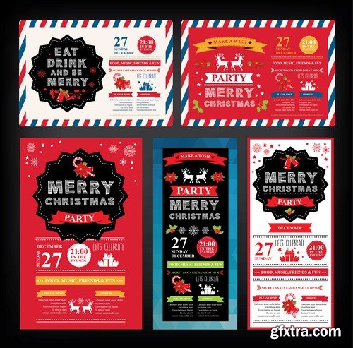 Vector Flyers Design Templates - 50x EPS