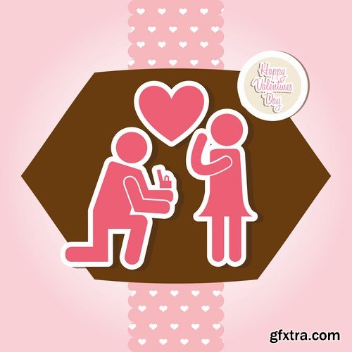 Love card design 9 - 25 EPS